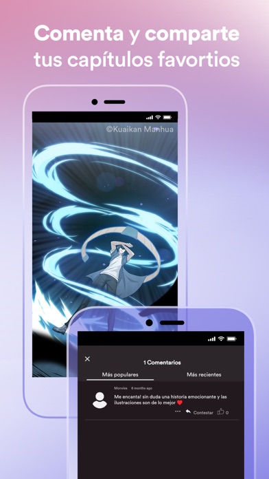 AKAYA - Webcómics en español Screenshot