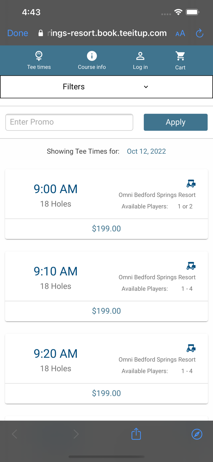 Bedford Springs Old Course