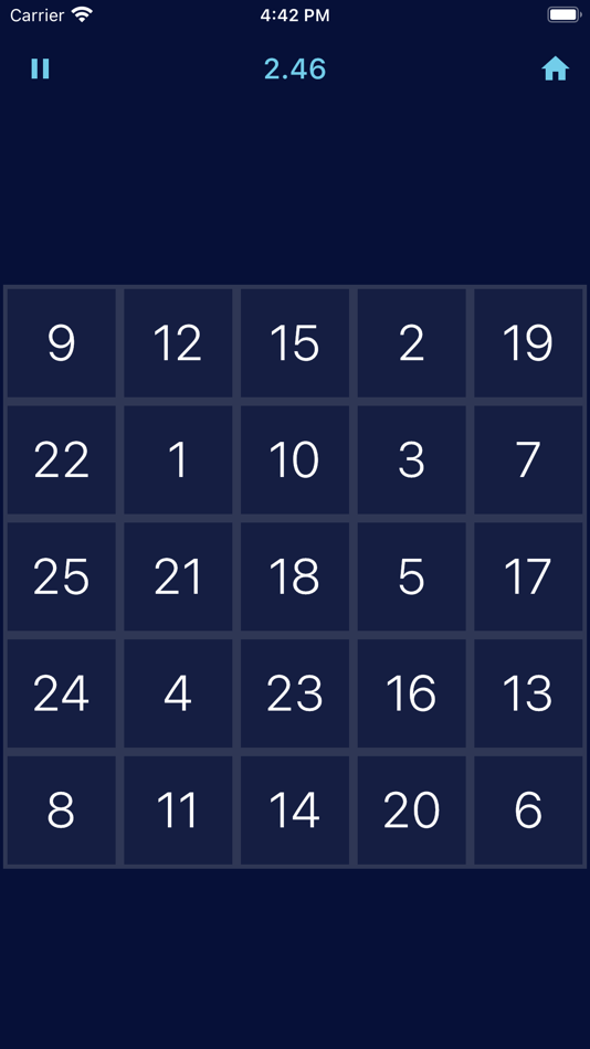 #2. 25TAPS challenge (iOS) 由: stephen alamdin