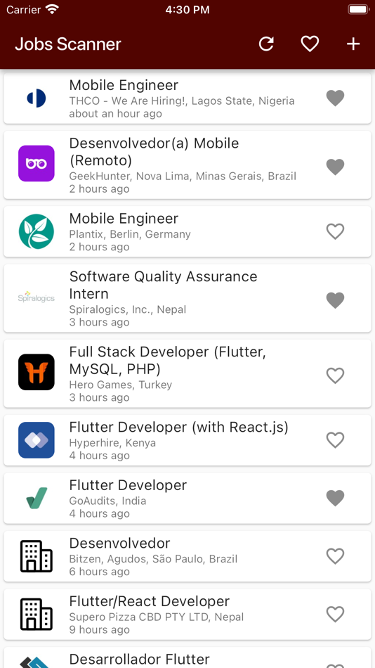 Jobs Scanner - Vacancy Tracker - 1.0.0 - (iOS)