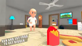 Game screenshot Гигантский толстый ребенок 3D apk