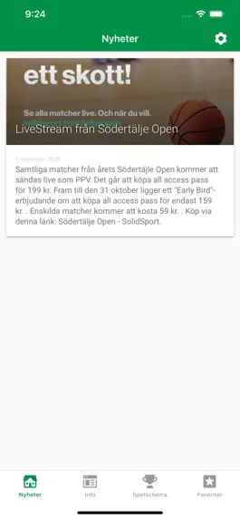 Game screenshot Södertälje Open mod apk