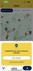 AMZS, prometne informacije screenshot #6 for iPhone