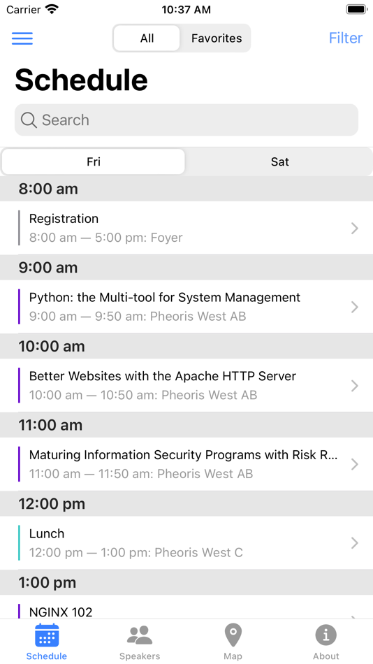 #1. OLF Conference 2022 (iOS) 由: Ohio LinuxFest Corporation