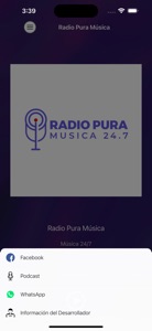 Radio Pura Música screenshot #3 for iPhone