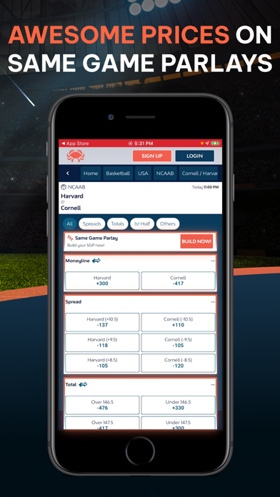 Crab Sports Screenshot