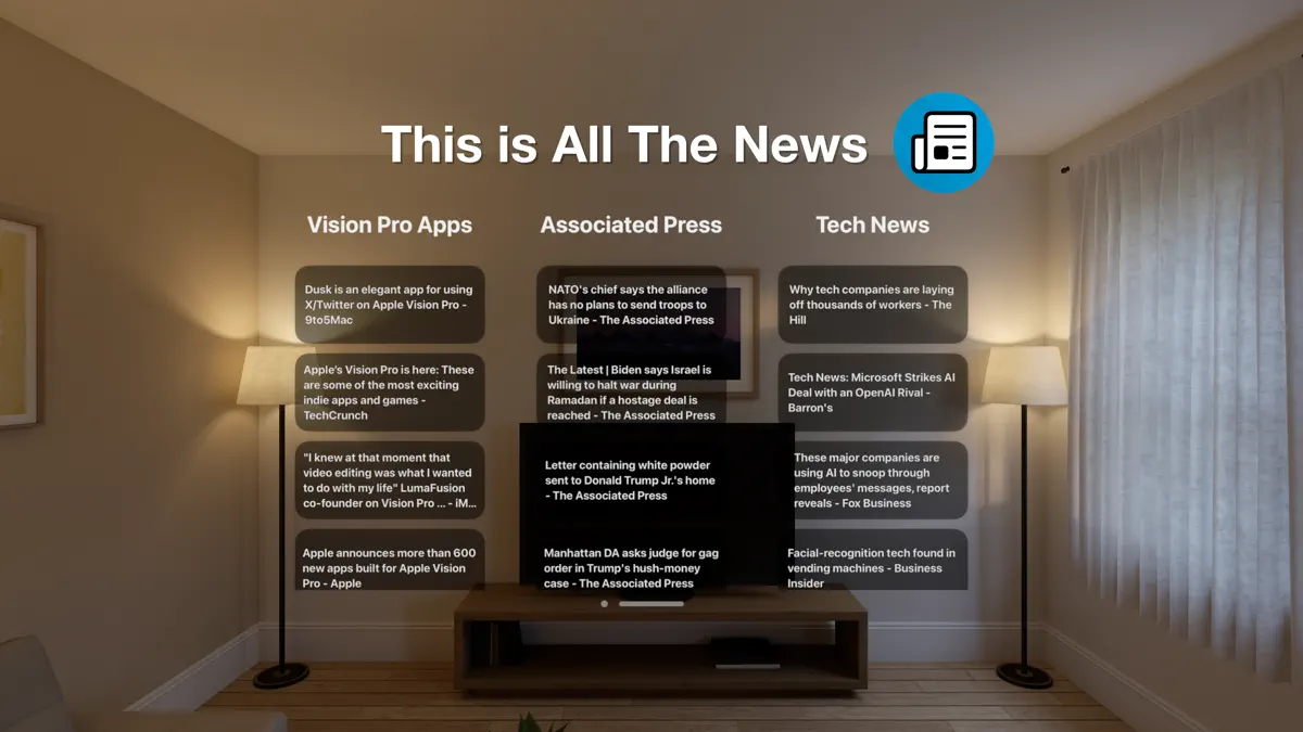 All The News RSS Feed Reader screenshot 1