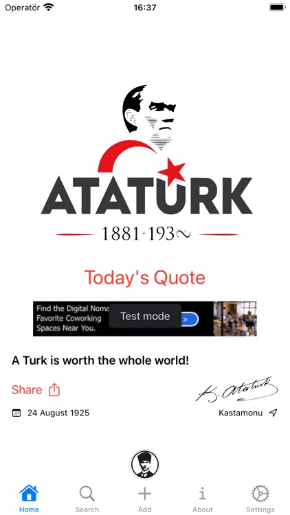 Atatürk Said That