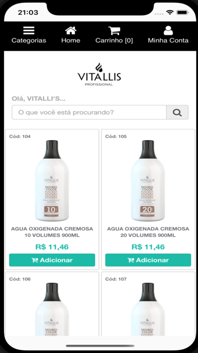 Vitallis Profissional - Distr. Screenshot