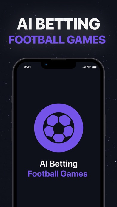 AI Betting - Football Games Screenshot