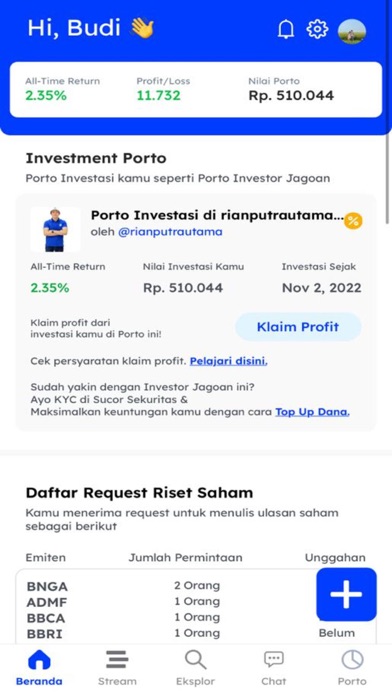 StockPeek Screenshot
