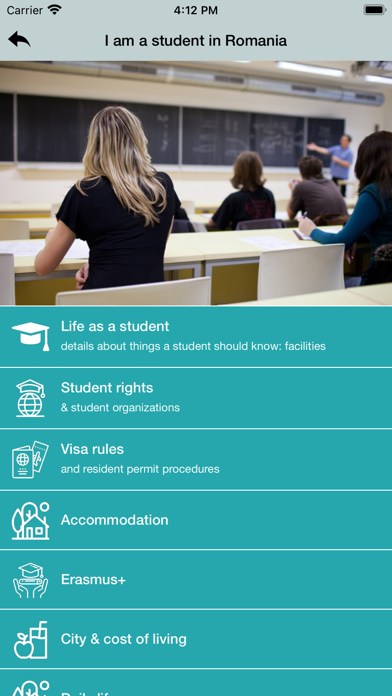 StudyInRomania Screenshot