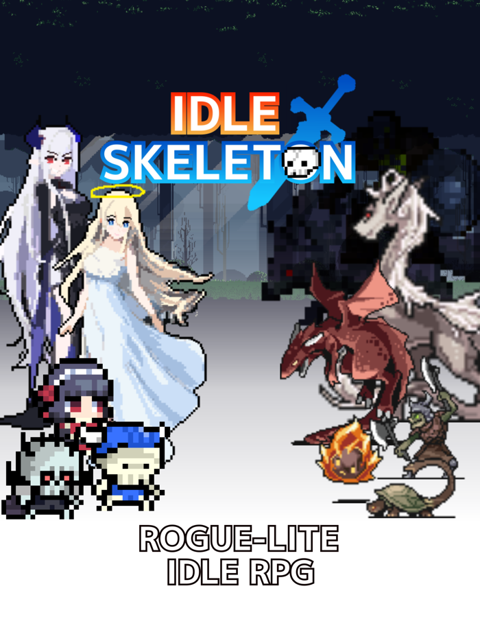 Idle Skeleton - Pixel RPG
