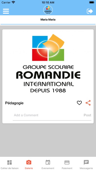 Romandie School Screenshot