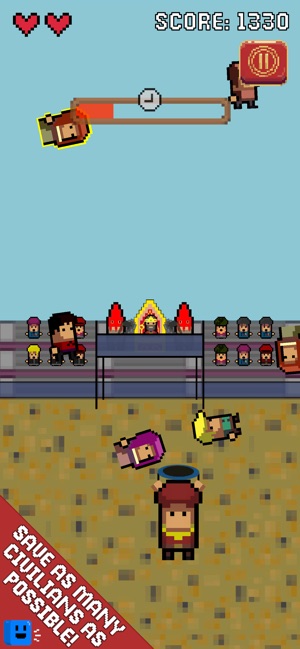 King Justice - Become a hero. Save the underlings of a ruthless king.