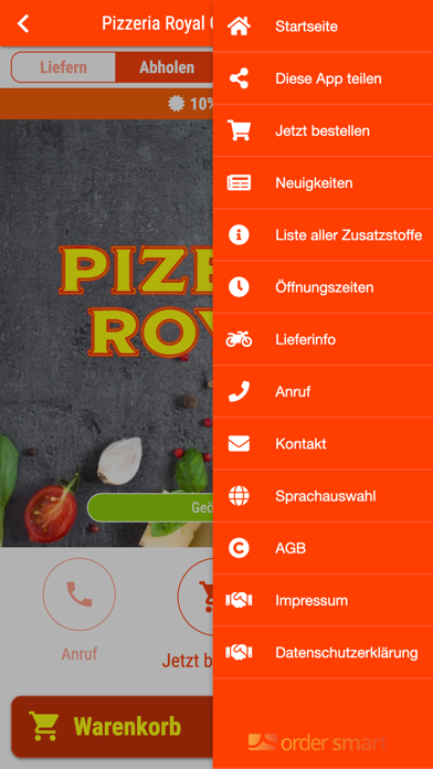 Pizzeria Royal Braunschweig Screenshot