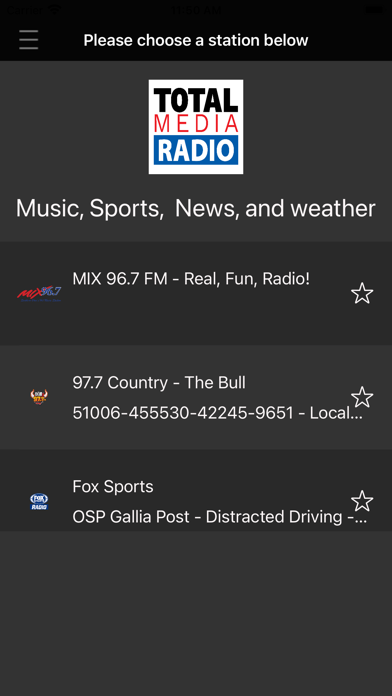 Total Media Radio Screenshot