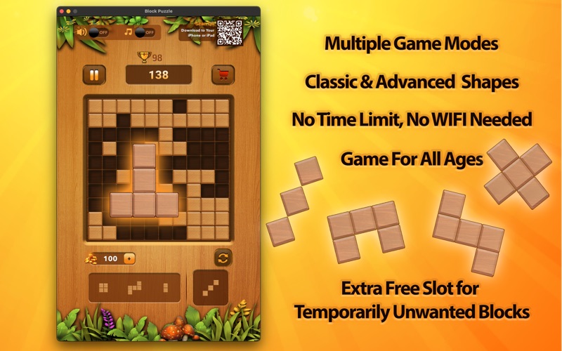 Block Puzzle Wood ~ Classic Screenshot
