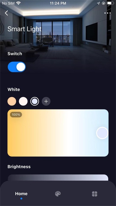 Smart Home Lighting Screenshot