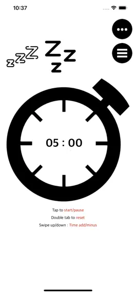 Game screenshot Snooze Timer App apk