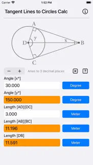 How to cancel & delete tangent lines to circles calc 3