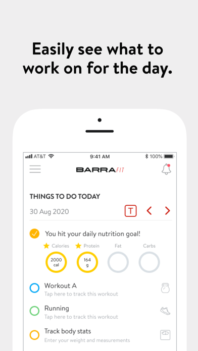 BarraFIT Studio Screenshot