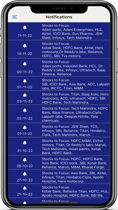 Indian Market Tracker Screenshot