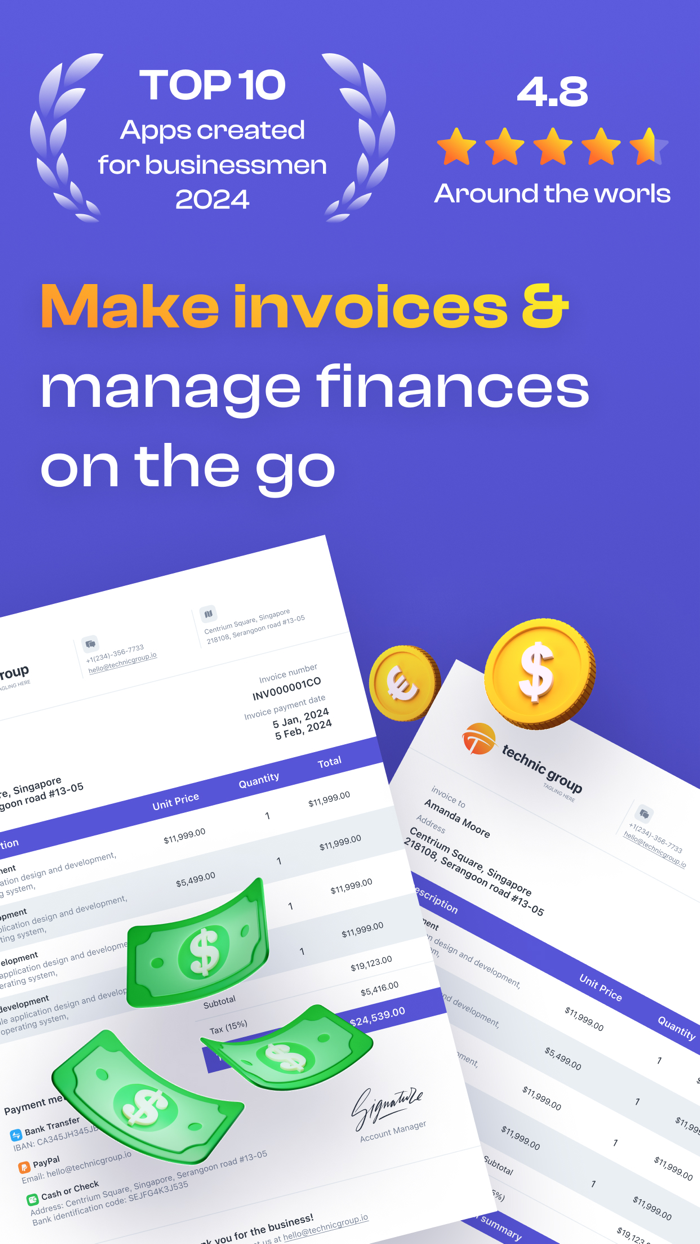 Invoice Maker  Estimate Tools