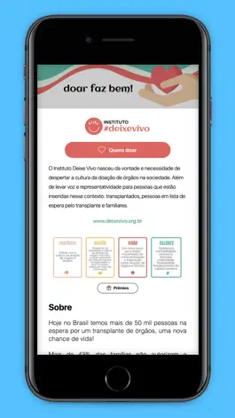 Game screenshot Instituto Deixe Vivo apk