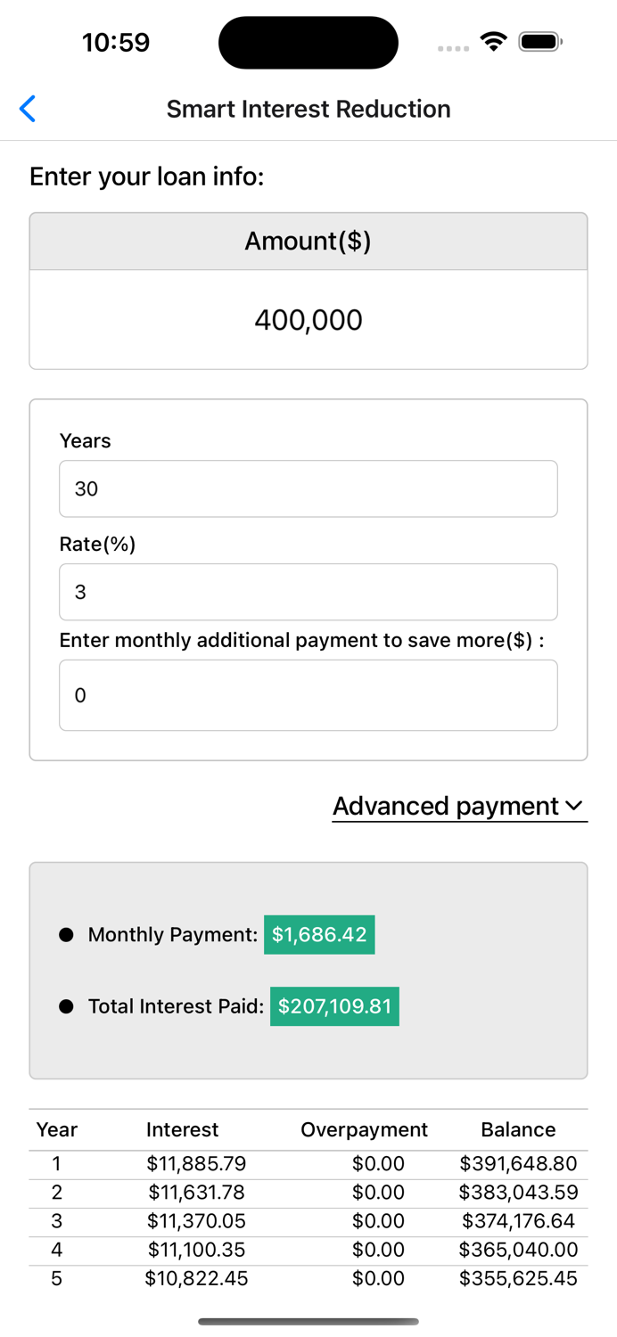 Mortgage Calculator Easy