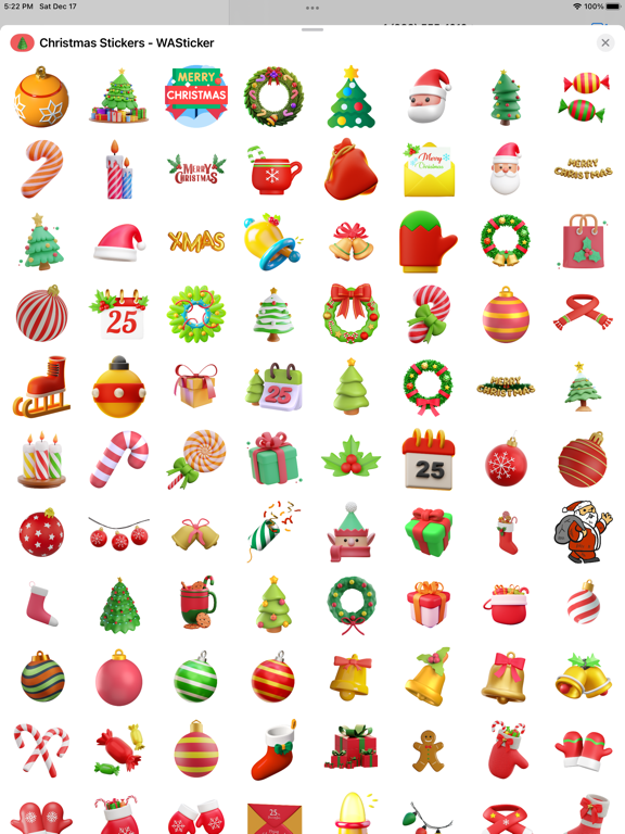 Screenshot #6 pour Christmas Stickers-2024 Wishes