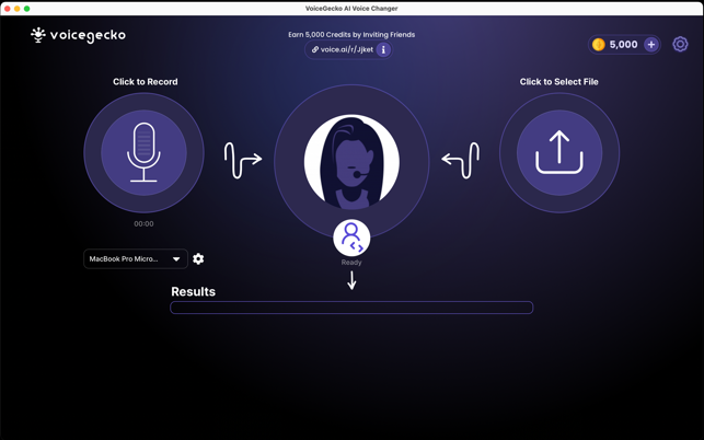 ‎Voice.ai: Voice Changer Capture d'écran