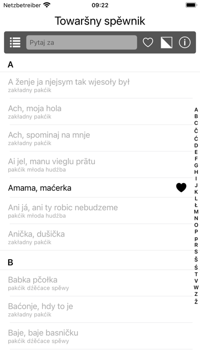 Screenshot #2 pour Towaršny spěwnik