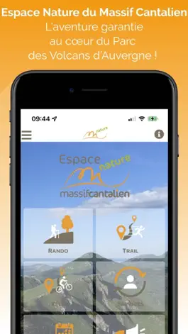 Game screenshot Massif Cantalien Espace Trail apk