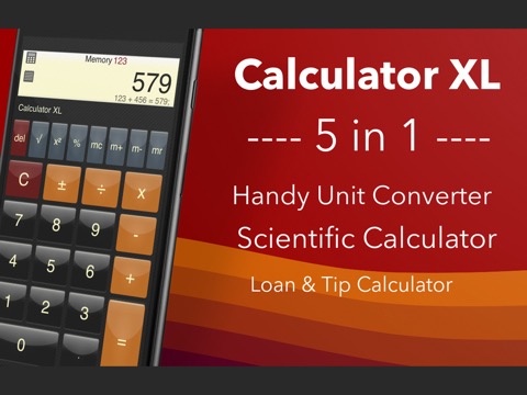 Calculator XLtのおすすめ画像1