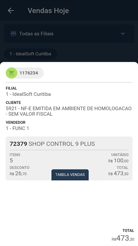 #7. Shop Control 9 - Mobile View (iOS) By: Gustavo Trunci