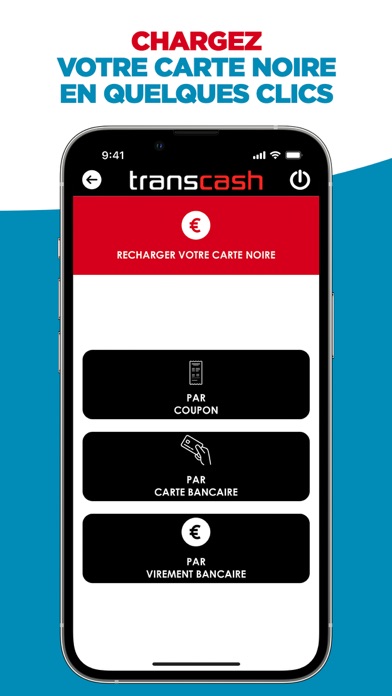 Transcash® Mastercard® Screenshot