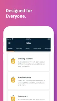 learn javascript programming iphone screenshot 2