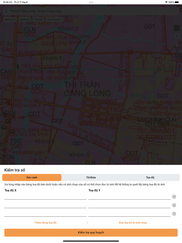 Quy hoạch Trà Vinh