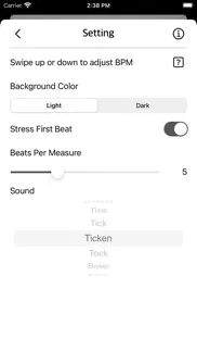 metronome 3d plus iphone screenshot 2