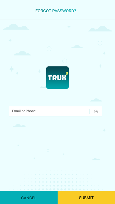 Trux Logistics App Screenshot