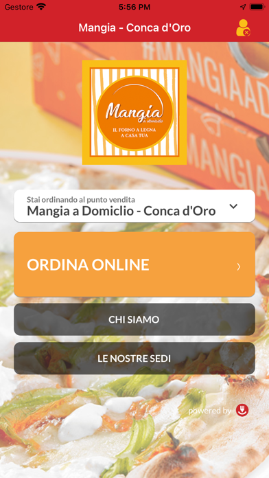 Mangia a Domicilio Screenshot