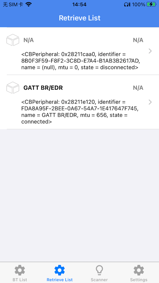 #2. TelinkBtBleOTA (iOS) 由: Telink Micro LLC