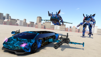 Flying Limo Car Robot: Flying Screenshot