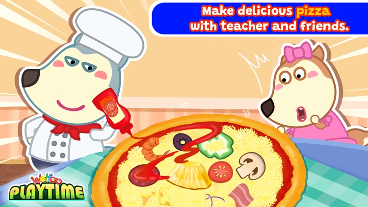 Wolfoo Playtime School Story