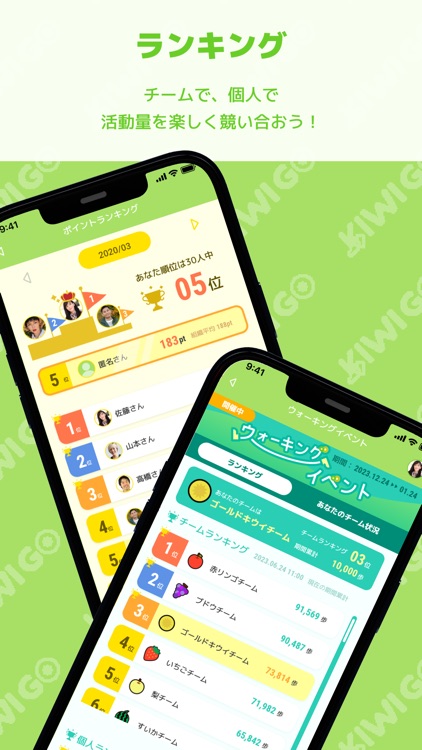 KIWI GO 〜自然と体を動かす習慣を作る企業向け福利厚生 screenshot-5