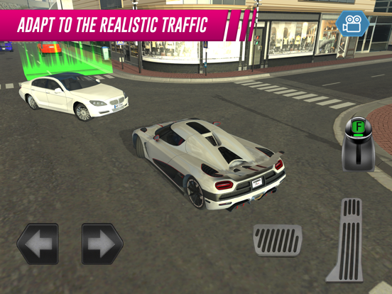 Sports Car Test Driver iPad app afbeelding 4