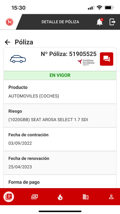 Molben Correduría de Seguros Screenshot
