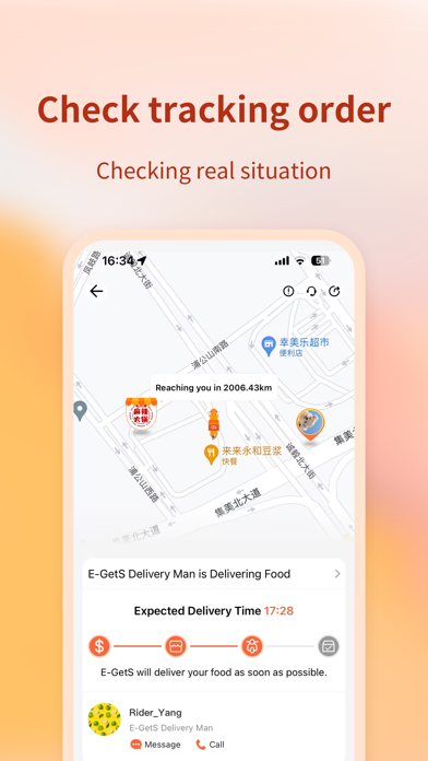 E-GetS : Food & Drink Deliveryのおすすめ画像4