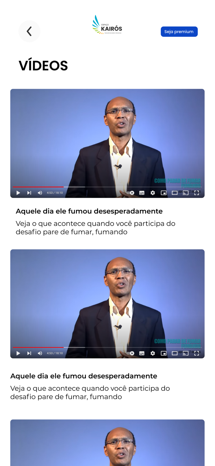 Pare de Fumar Fumando